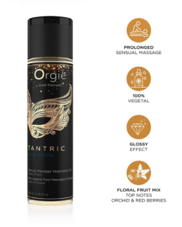 Tantrische Liefdesritueel – Shining Effect Massageolie – 7 fl oz / 200 ml