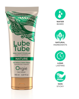 Lube Tube Nature – Waterbased Lubricant – 5 fl oz / 150 ml