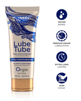 Lube Tube Xtra Lubrication – Waterbased Lubricant – 5 fl oz / 150 ml