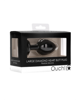 Diamanten Hart Butt Plug – Groot