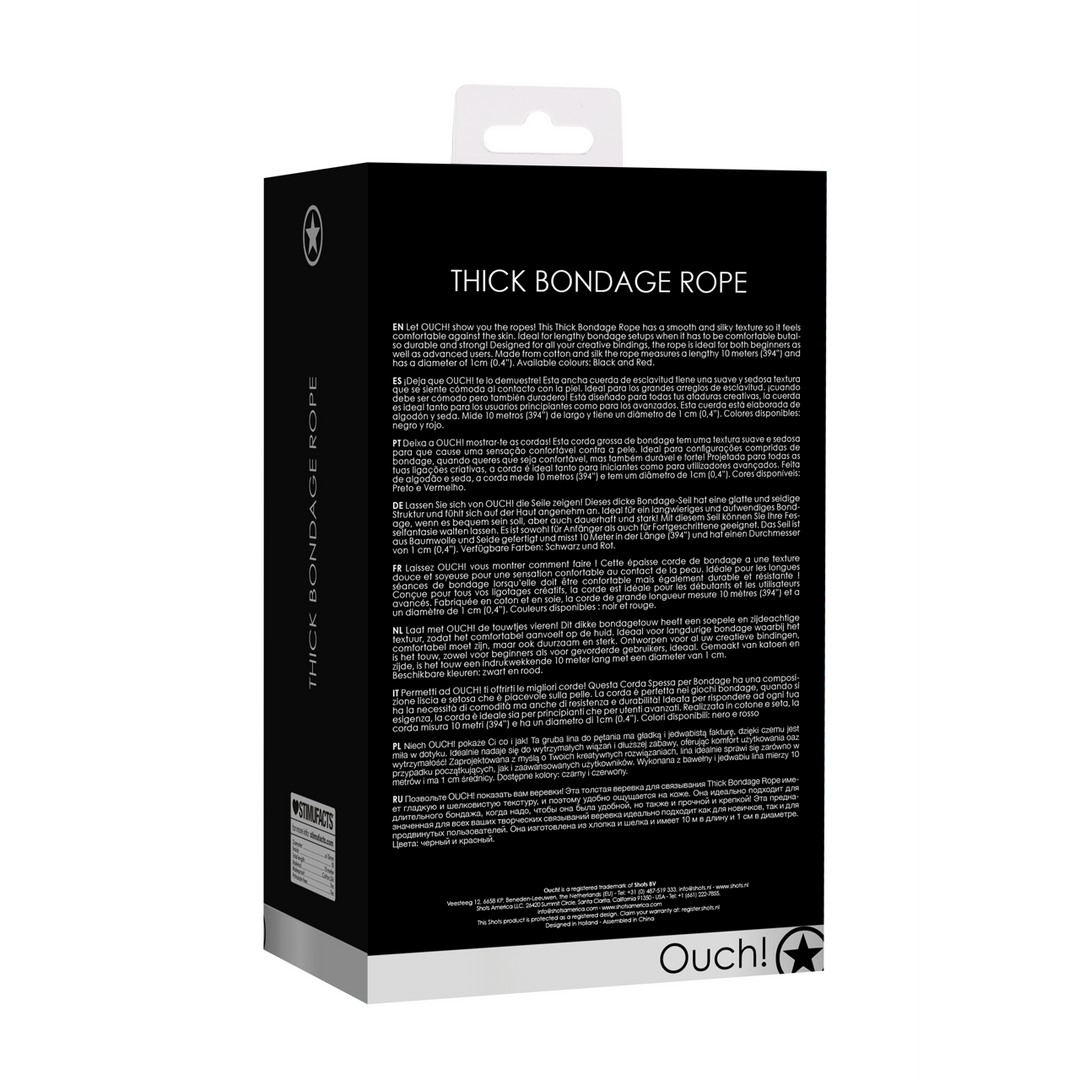 Dikke Bondage Touw - 10 m - Afbeelding 3