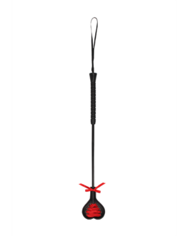 Hartvormige Crop met Rode Kant