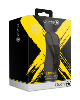 Ritssluiting Volledige Mouw Armbeperking – Zwart