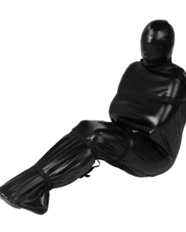 Body Bag met Nylon Bandjes – Zwart