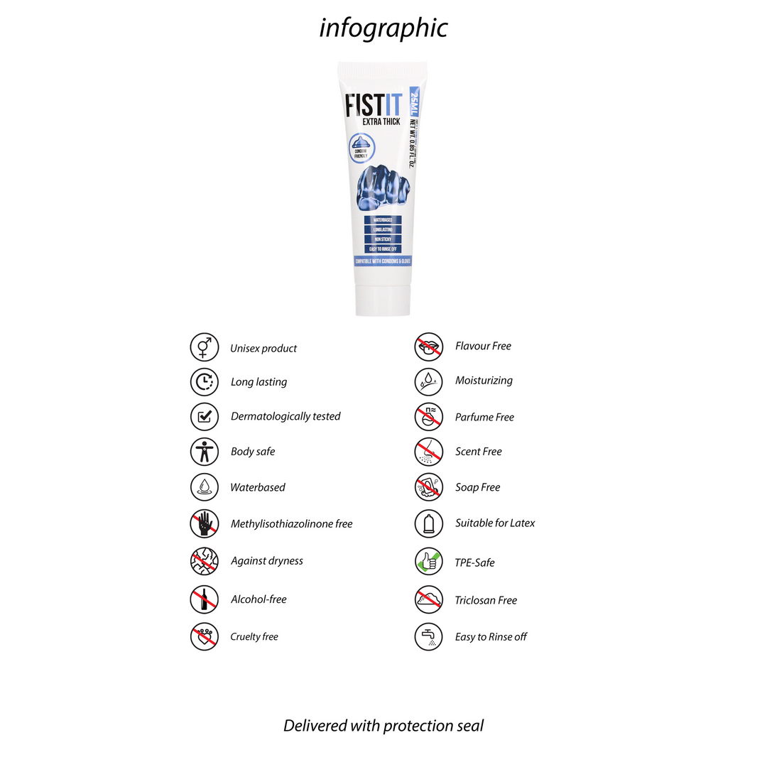 Extra Dikke Glijmiddel - 0.8 fl oz / 25 ml - Afbeelding 3