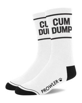 Cum Dump Sokken – Wit/Zwart