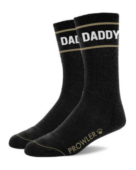 Daddy Socks – Zwart/Wit