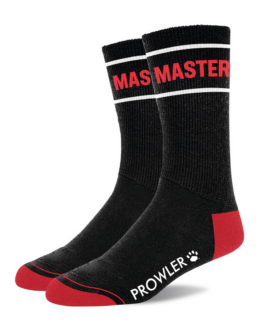 Master Socks – Zwart/Rood