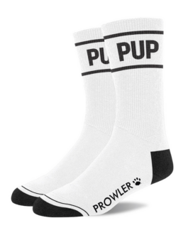 Pup Sokken – Wit/Zwart