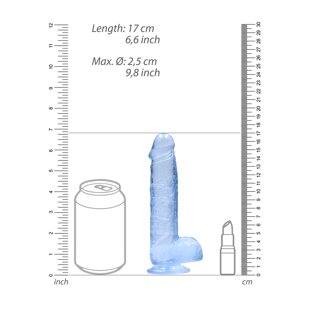 Realistische Dildo met Ballen - 6 / 15 cm - Afbeelding 6