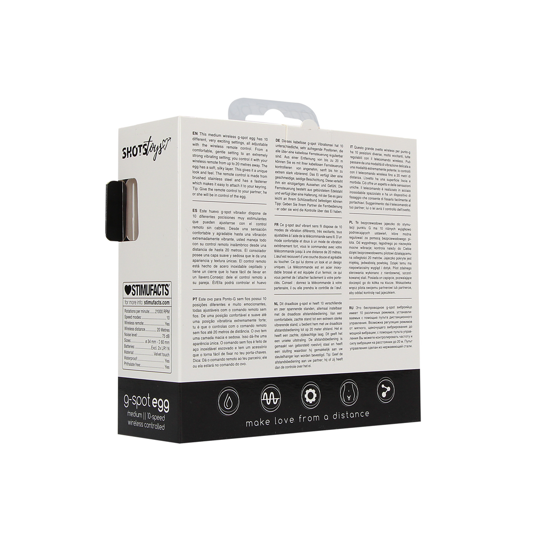 Draadloze Vibrerende G-Spot Ei - Medium - Afbeelding 3