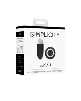 Luca – Draadloze Vibrerende Ei met Afstandsbediening