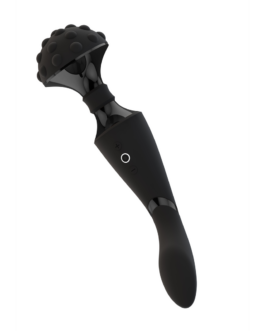 Shiatsu – Buigbare Massager Wand – Zwart