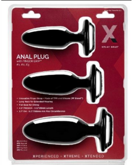 Vinger Grip Plug Starter Kit – Butt Plug Kit met Vinger Grip